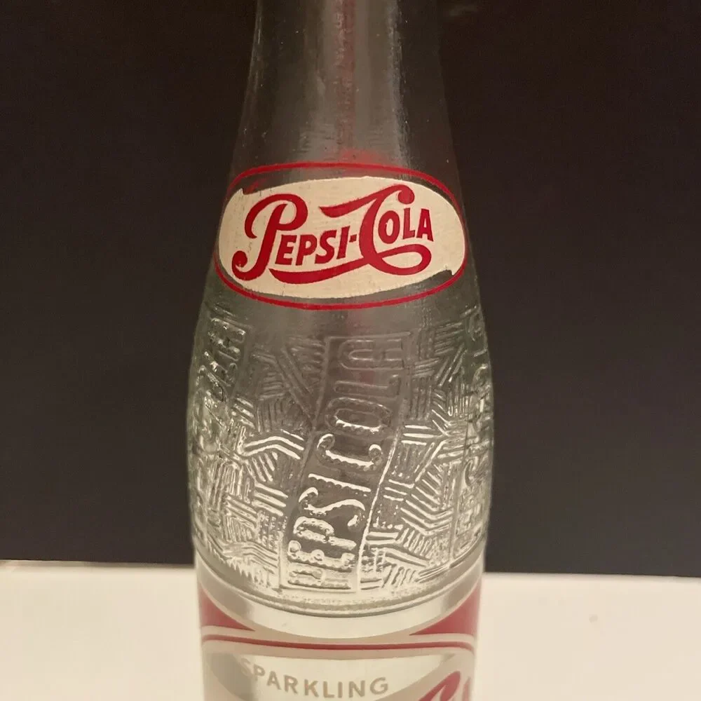 Pepsi Cola Bottling ACL Soda Bottle Charlottesville VA 10 Oz